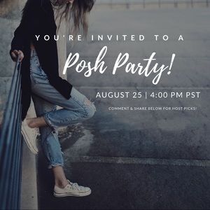 JOIN ME FOR MY FIRST POSH PARTY 🎉